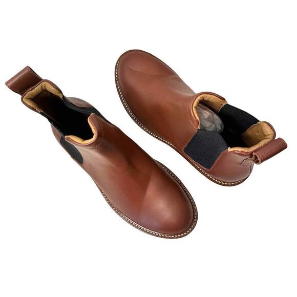 Everlane The Chelsea Boot in Tobacco Brown Woman Size 6 NWOT - Picture 5 of 11